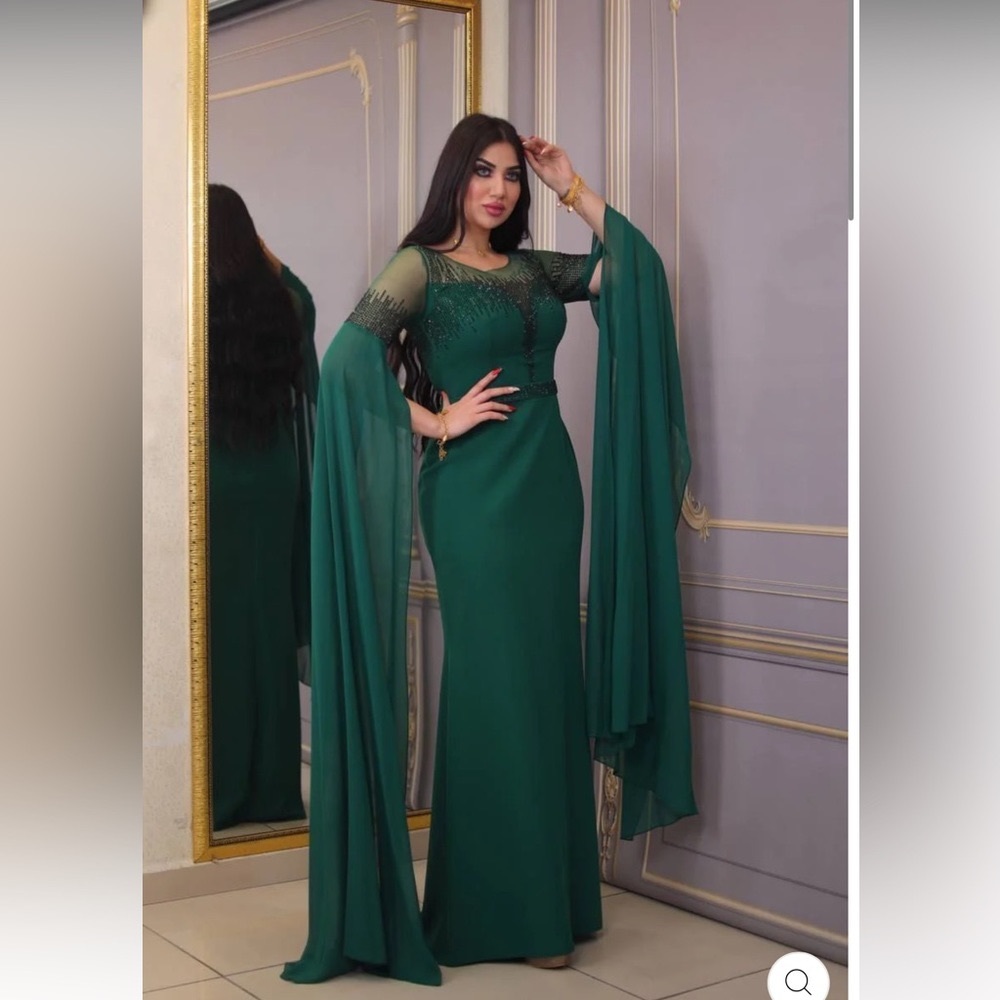LAYALI GREEN GOWN